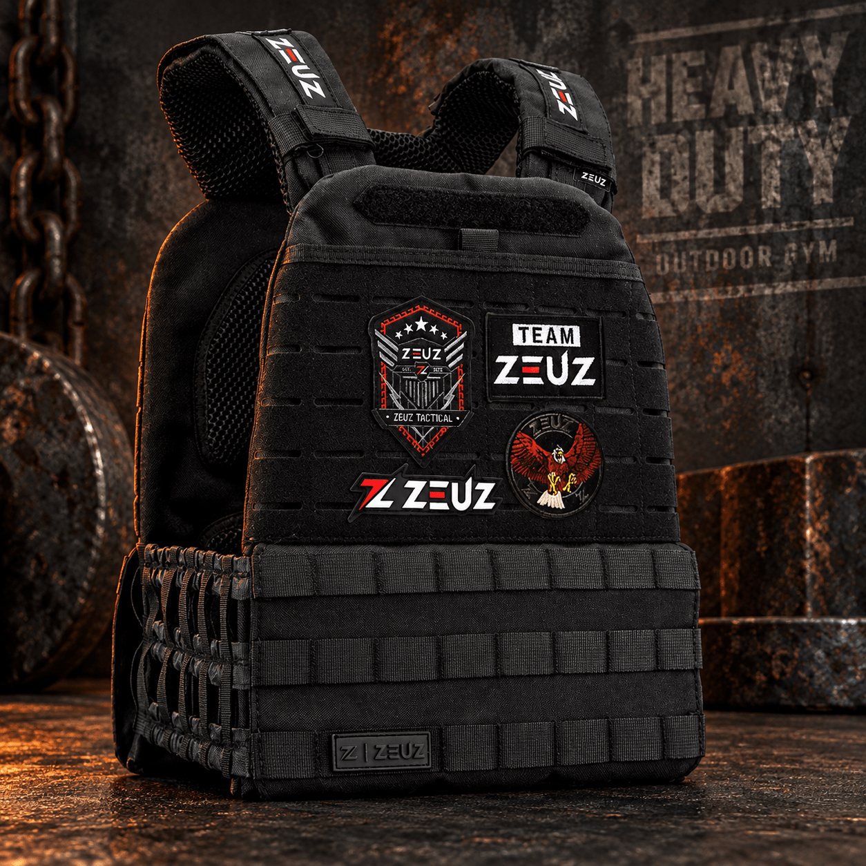 Bootcamp gewichtsvest ZEUZ gewichtsvest voor Heavy Duty Bootcamp in Nijmegen